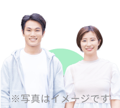 成婚カップルのイメージ